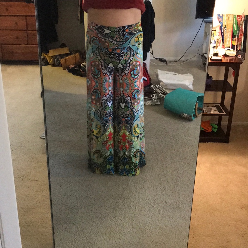 Palazzo pants multi colors